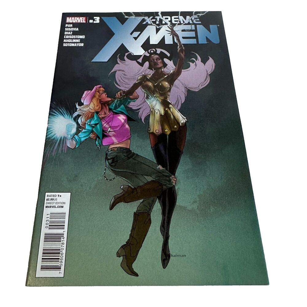 X-Treme X-Men #3 2012 2nd Series Marvel‎ Comics Dazzler Storm Pak Segovia